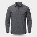 Men's Hiking Shirt - Zip Off Sleeves - Fishing Shirt - Safari Shirt