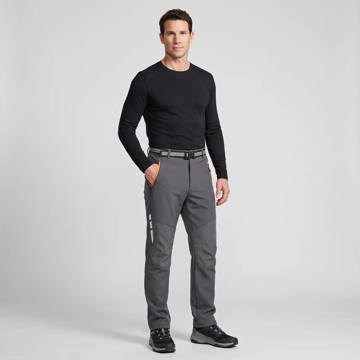 Men's Hiking Trousers – Fleece Lined Water Resistant Hiking Trousers