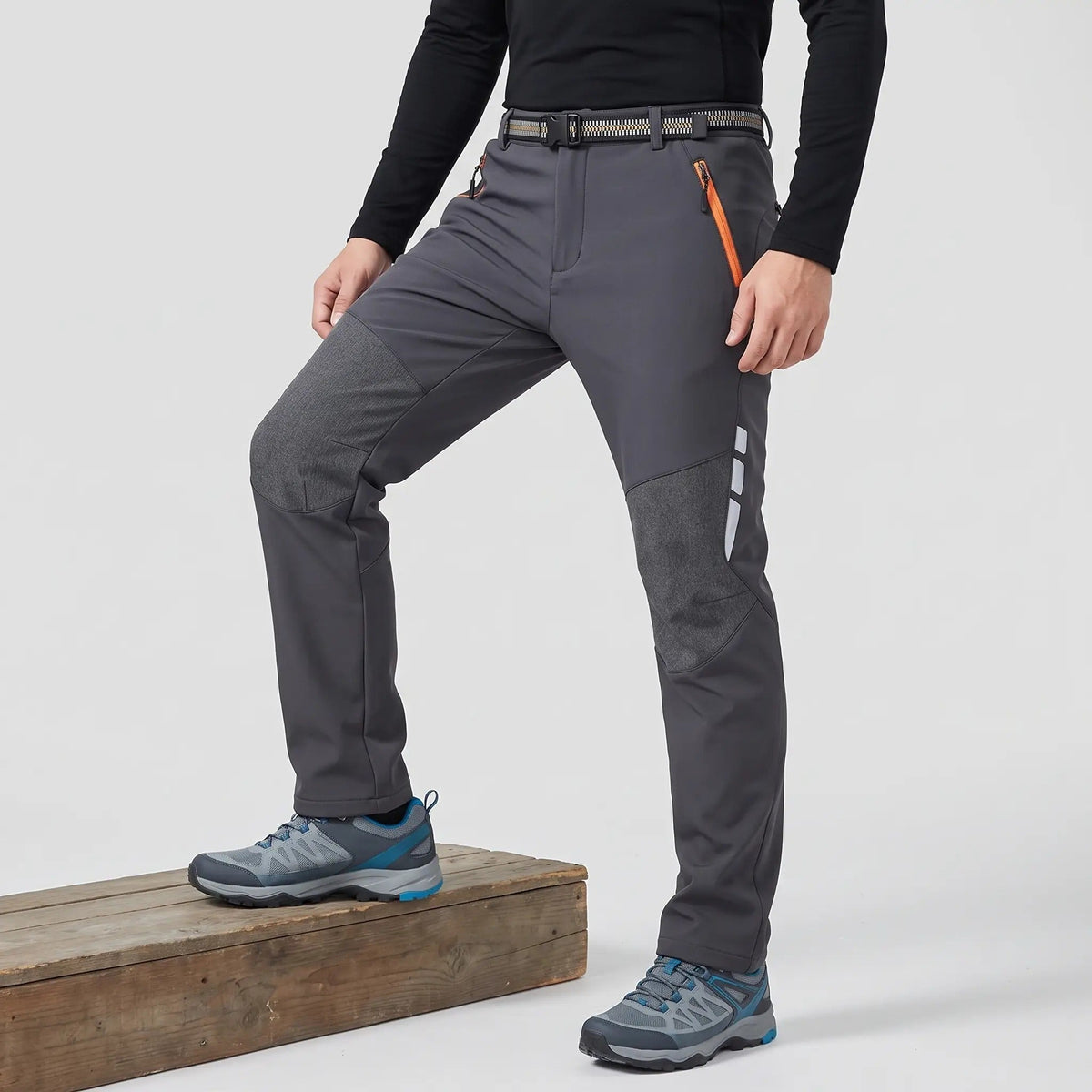 Men's Hiking Trousers – Fleece Lined Water Resistant Hiking Trousers