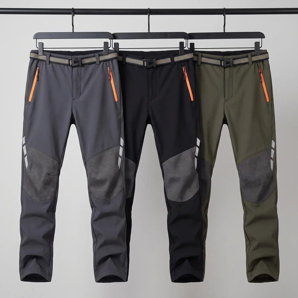 Men's Hiking Trousers – Fleece Lined Water Resistant Hiking Trousers
