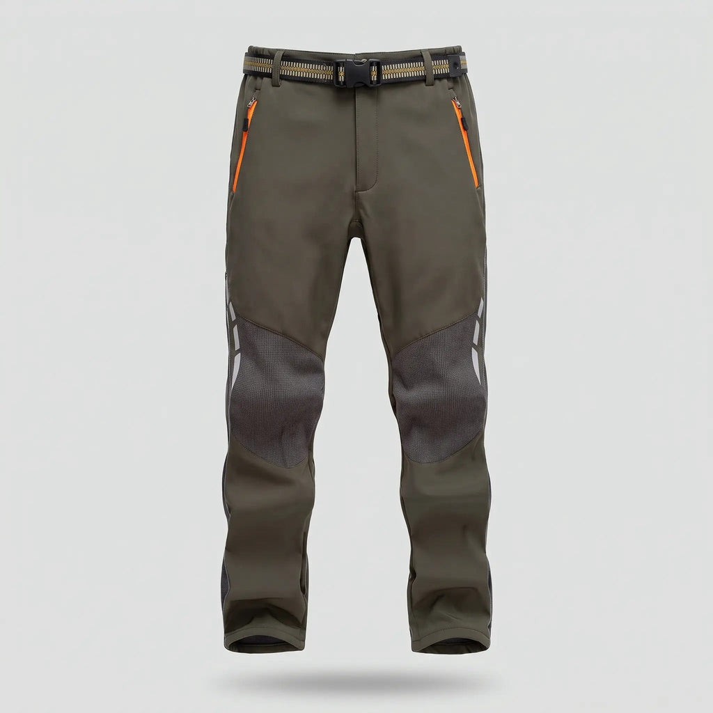 Men's Hiking Trousers – Fleece Lined Water Resistant Hiking Trousers
