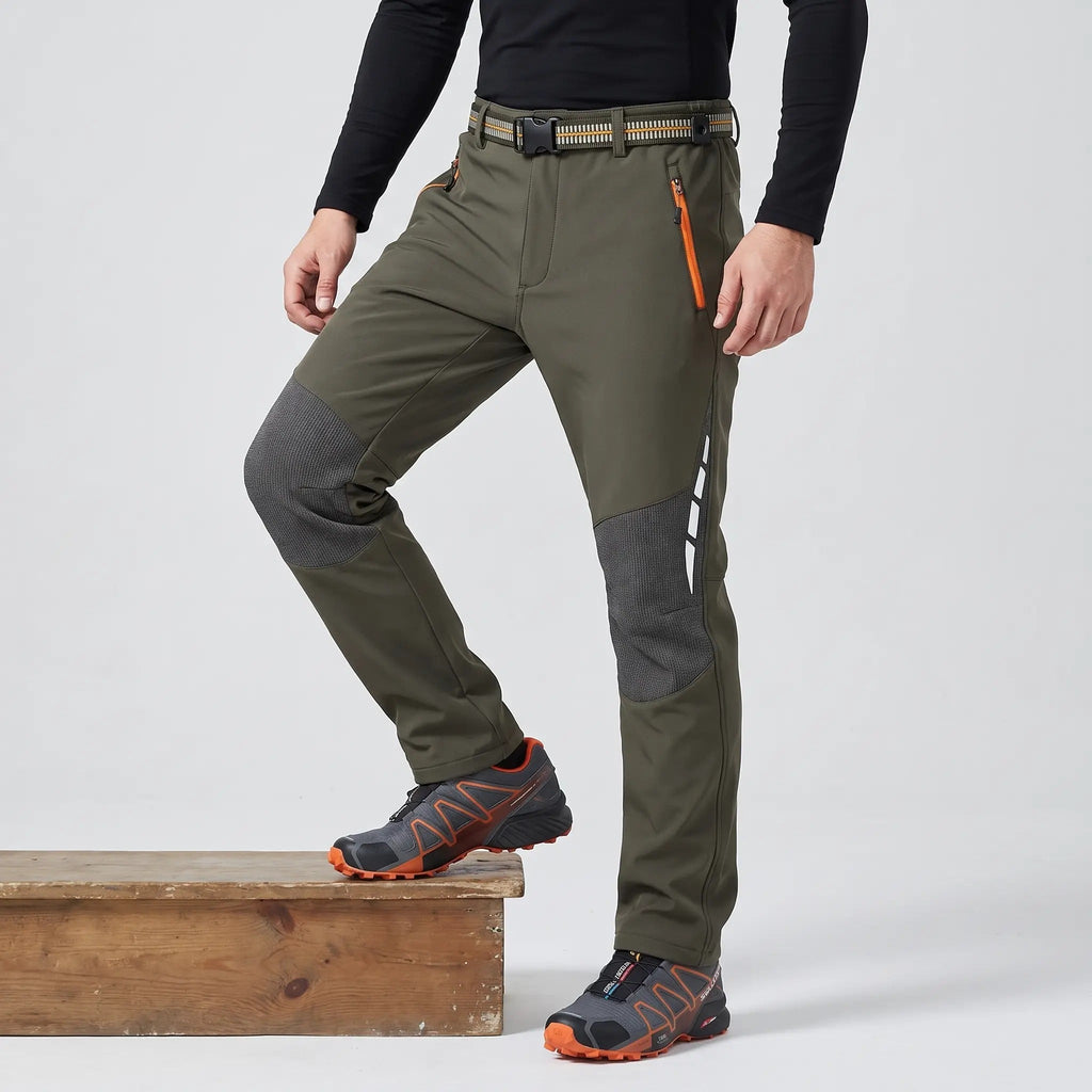 Men's Hiking Trousers – Fleece Lined Water Resistant Hiking Trousers