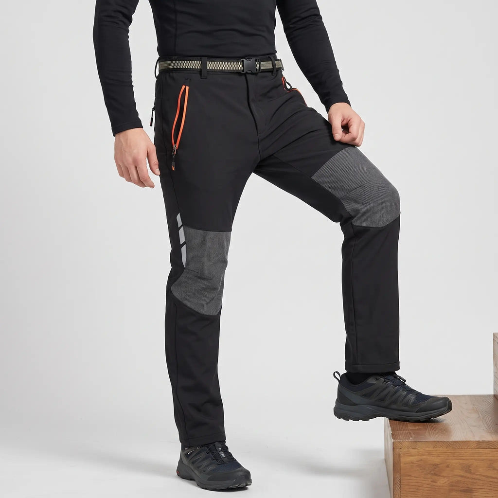 Men's Hiking Trousers – Fleece Lined Water Resistant Hiking Trousers