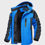 Men's Hooded Waterproof Jacket — Thermal Fleece Lining