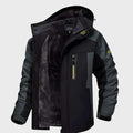 Men's Hooded Waterproof Jacket — Thermal Fleece Lining