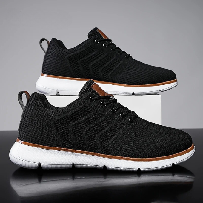 Men's Lightweight Airmesh Stride Trainers for All-Day Comfort
