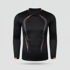 Men's Long Sleeve Running Top - Quick Dry Base Layer - Hiking T Shirt