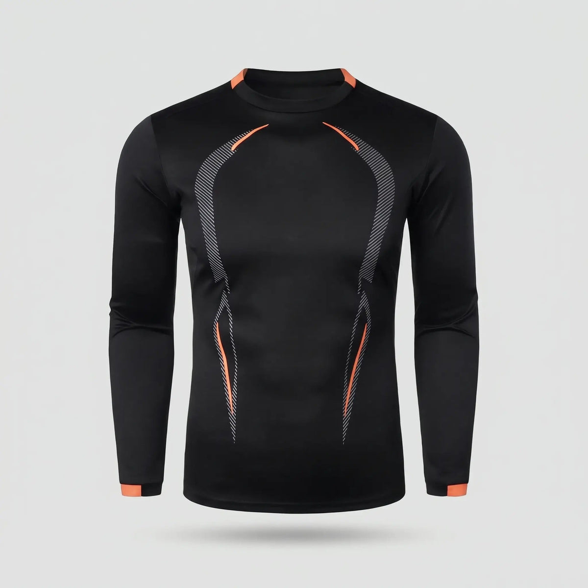 Men's Long Sleeve Running Top - Quick Dry Base Layer - Hiking T Shirt