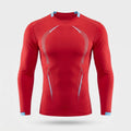 Men's Long Sleeve Running Top - Quick Dry Base Layer - Hiking T Shirt