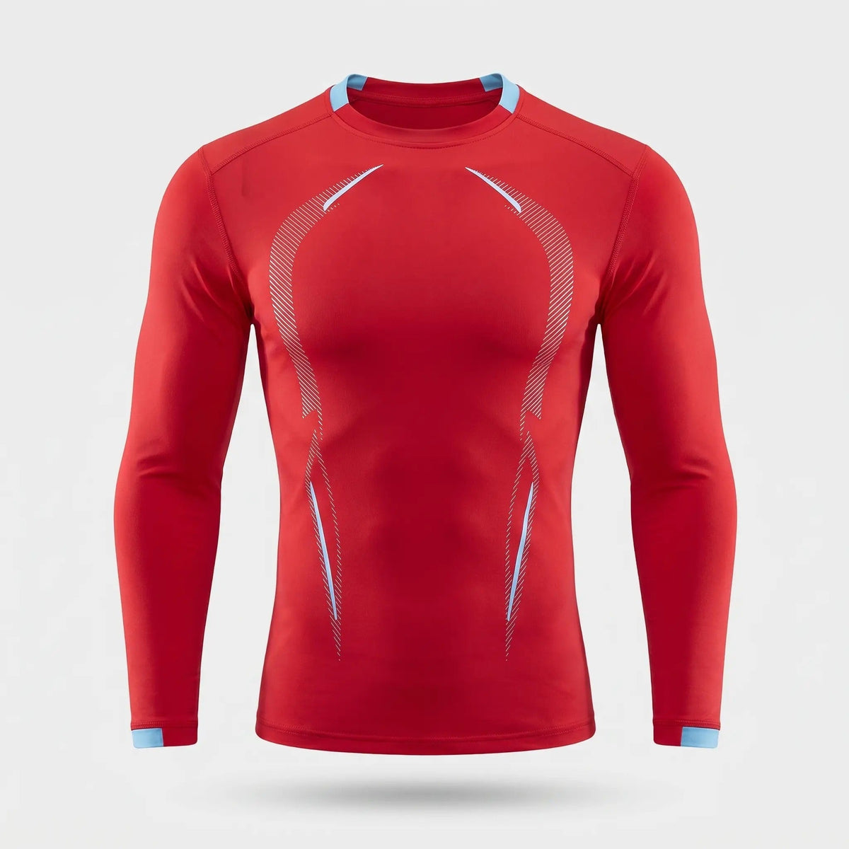 Men's Long Sleeve Running Top - Quick Dry Base Layer - Hiking T Shirt