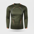 Men's Long Sleeve Running Top - Quick Dry Base Layer - Hiking T Shirt
