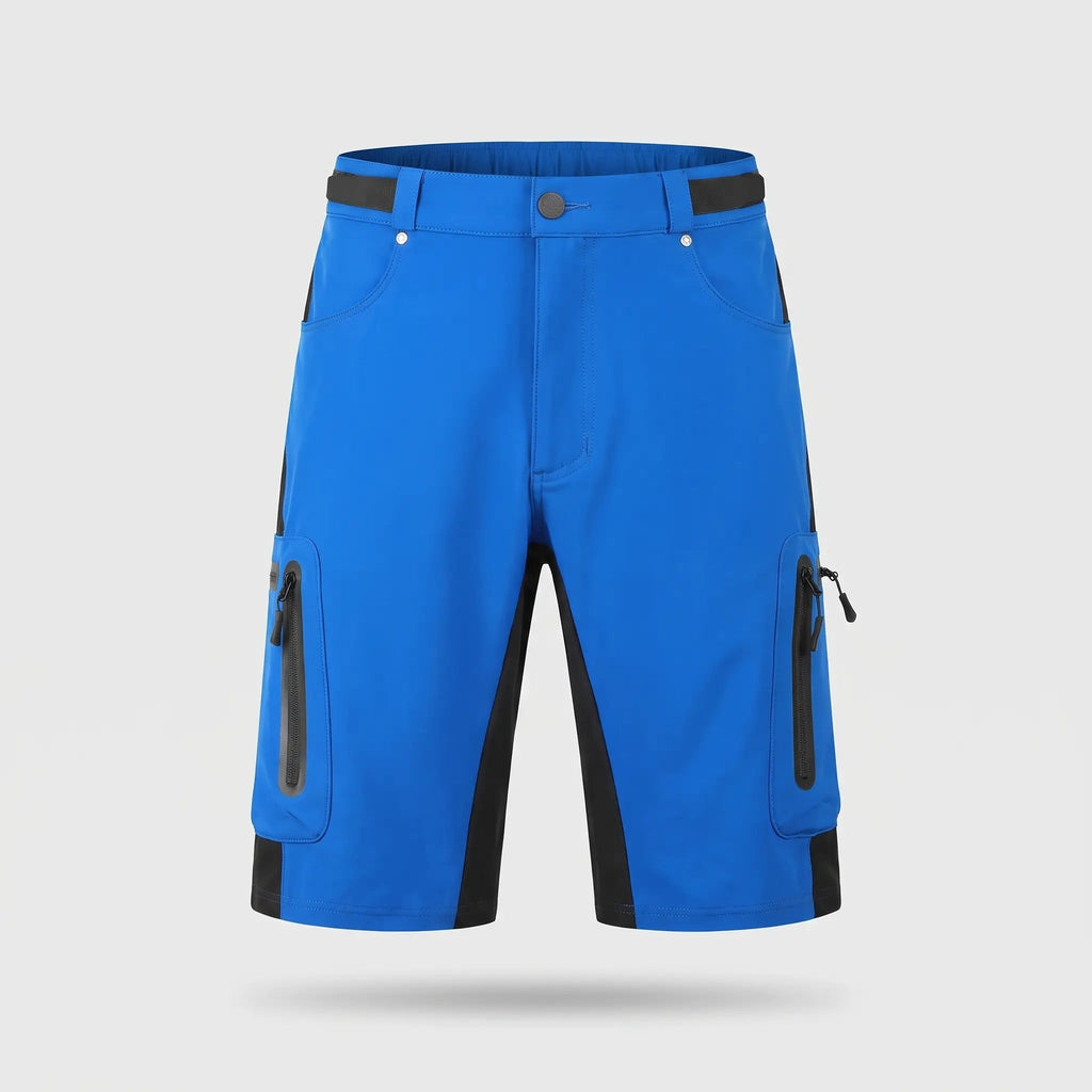 Men's MTB Shorts - Zip Pocket Cargo Shorts - Baggy Cycling Shorts