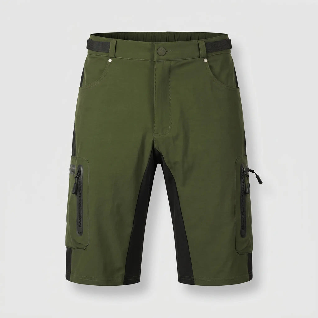 Men's MTB Shorts - Zip Pocket Cargo Shorts - Baggy Cycling Shorts