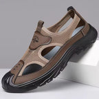 Men's Premium Slip-On Closed Toe Sandals for Comfort