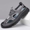 Men's Premium Slip-On Closed Toe Sandals for Comfort