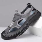 Men's Premium Slip-On Closed Toe Sandals for Comfort