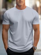 Men's Slim Fit Crew Neck T-Shirt – Everyday Style