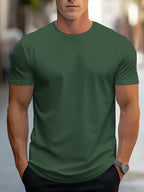 Men's Slim Fit Crew Neck T-Shirt – Everyday Style