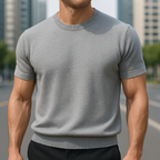 Men's Smart Casual Comfortable Knit T-Shirt