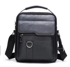 Men's Vertical Crossbody Messenger Bag