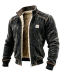 Men's Vintage-Style Thermal Jacket
