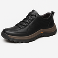 Men's Walking Shoes in Leather with Cushioned Arch Support