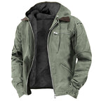 Men's Warm Insulated Outdoor Parka