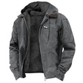 Men's Warm Insulated Outdoor Parka
