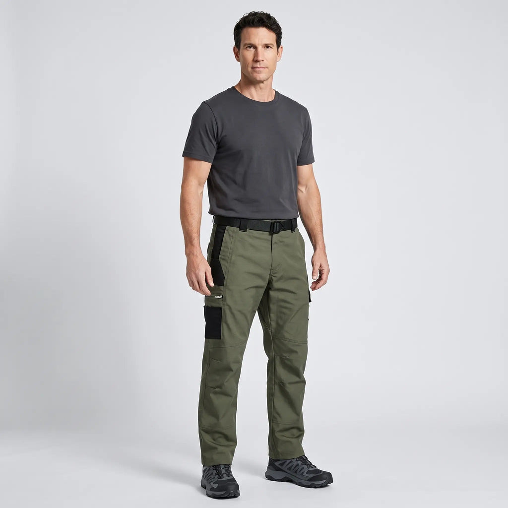 Men's Work Trousers - Ripstop Cargo Trousers - Combat Trousers