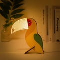 Minimalist Table Lamp with LED Night Light
