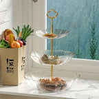 Modern 3-Tier Fruit Bowl Stand and Organiser