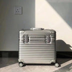 Monaco Aluminium Magnesium Hard Shell Suitcase with 360° Spinner Wheels