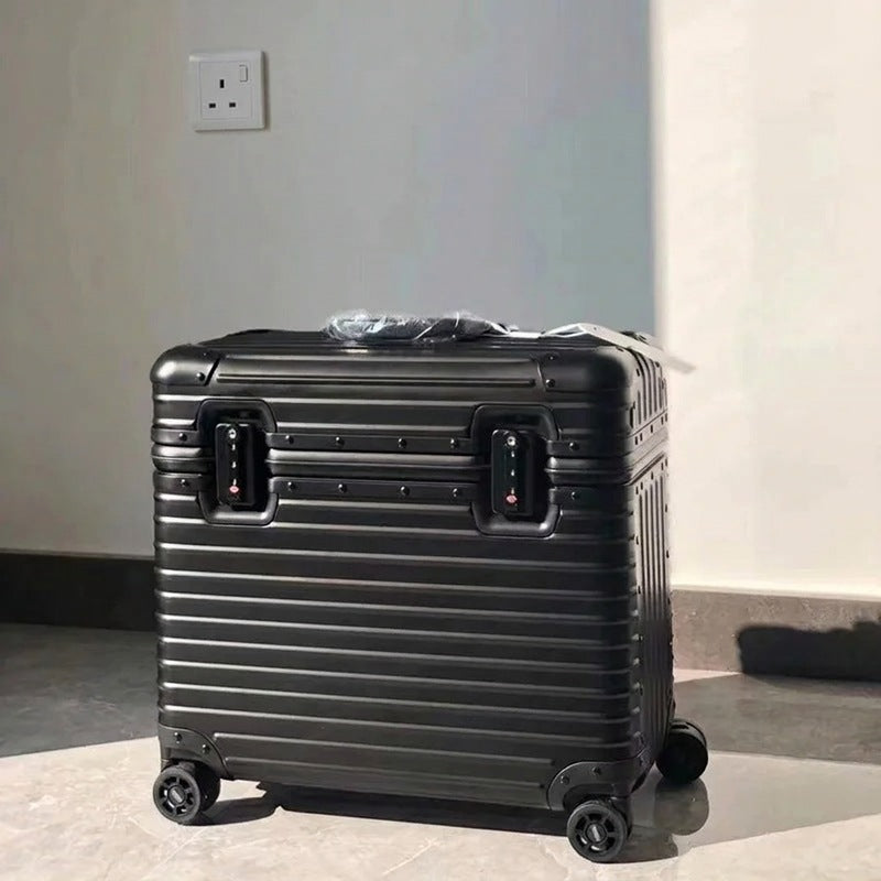 Monaco Aluminium Magnesium Hard Shell Suitcase with 360° Spinner Wheels