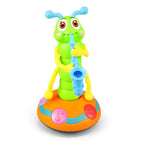 Motorised Dancing Caterpillar Baby Toy — Integrated Music Player, Glowing Lights