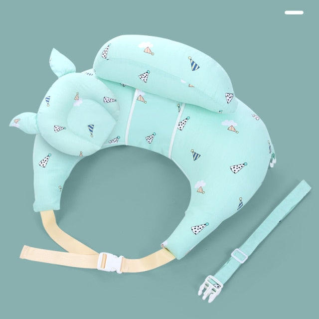 Multifunction Baby Nursing Pillow with Headrest Support