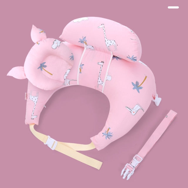 Multifunction Baby Nursing Pillow with Headrest Support