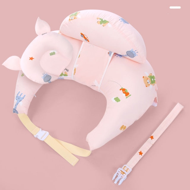 Multifunction Baby Nursing Pillow with Headrest Support