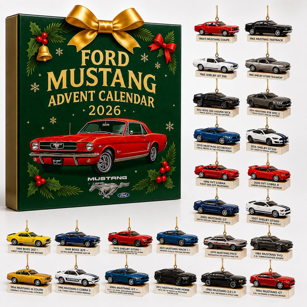 Mustang advent calendar 2026