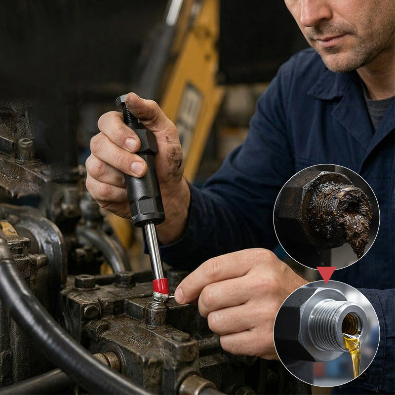 Naldony Heavy Duty Grease Fitting Cleaner Tool