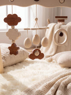 Natural Wood Activity Arch – Sensory Toy Gym for Babies and Toddlers