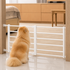 No-drill retractable dog gate (adjustable width)