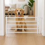 No-drill retractable dog gate (adjustable width)