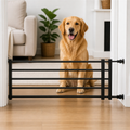 No-drill retractable dog gate (adjustable width)