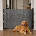 No-drill retractable & foldable safety gate (up to 125 cm)