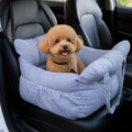 Non-Slip & Washable Booster Dog Car Seat (Adjustable Safety Straps)