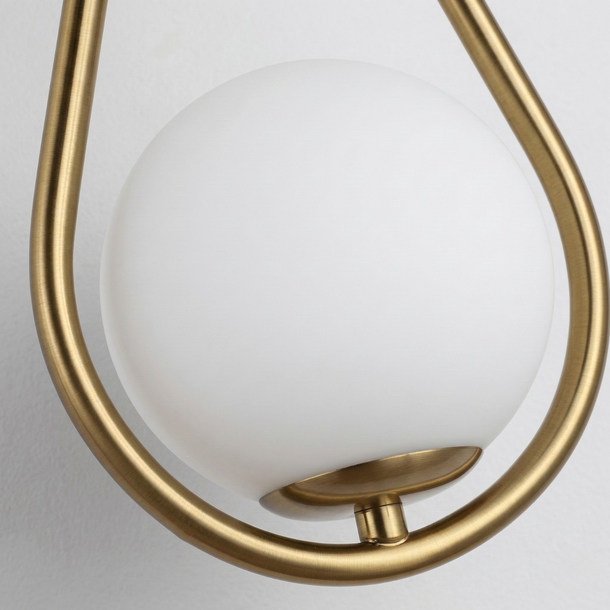 Nordic Wall Lamp with Glass Globe — Minimalist Lighting for Scandinavian Interiors