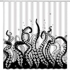 Ocean-Themed Art Shower Curtain