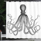 Ocean-Themed Art Shower Curtain