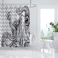 Ocean-Themed Art Shower Curtain