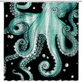 Ocean-Themed Art Shower Curtain